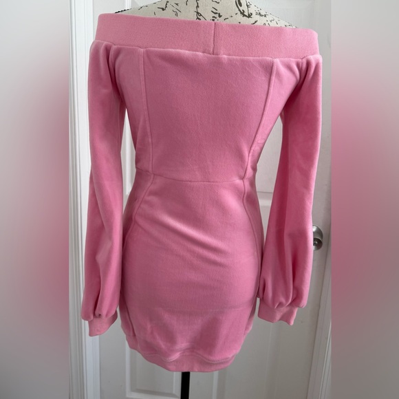 Fashion Nova Pink Off-Shoulder Dress - Picture 5 of 15